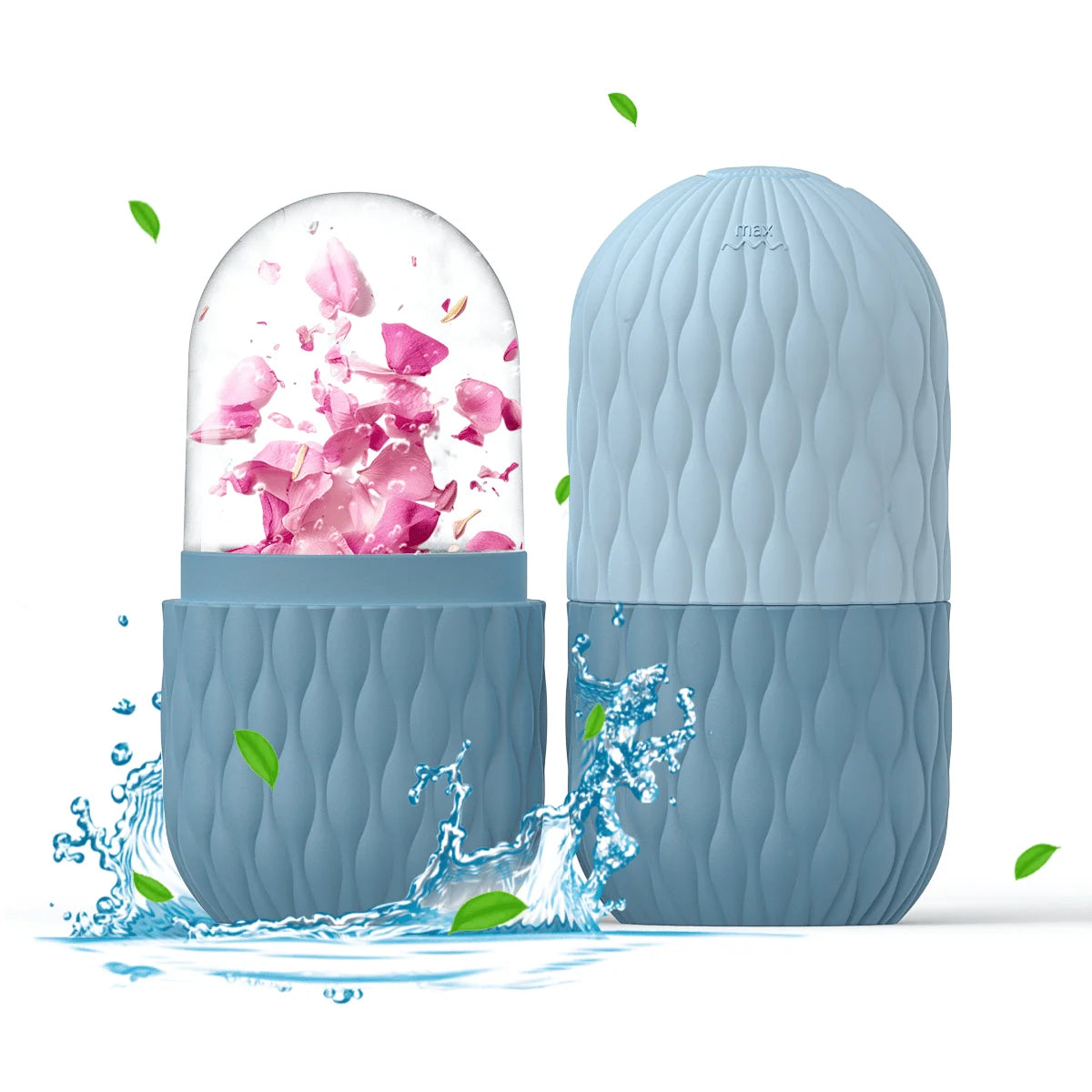 Ice Roller & Gua Sha Facial Sculpting Set