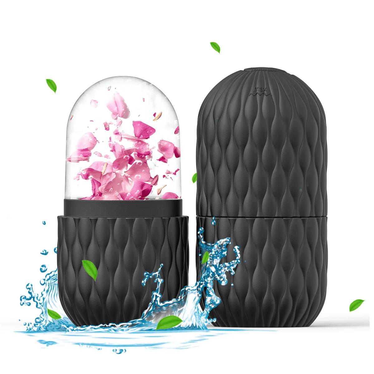 Ice Roller & Gua Sha Facial Sculpting Set