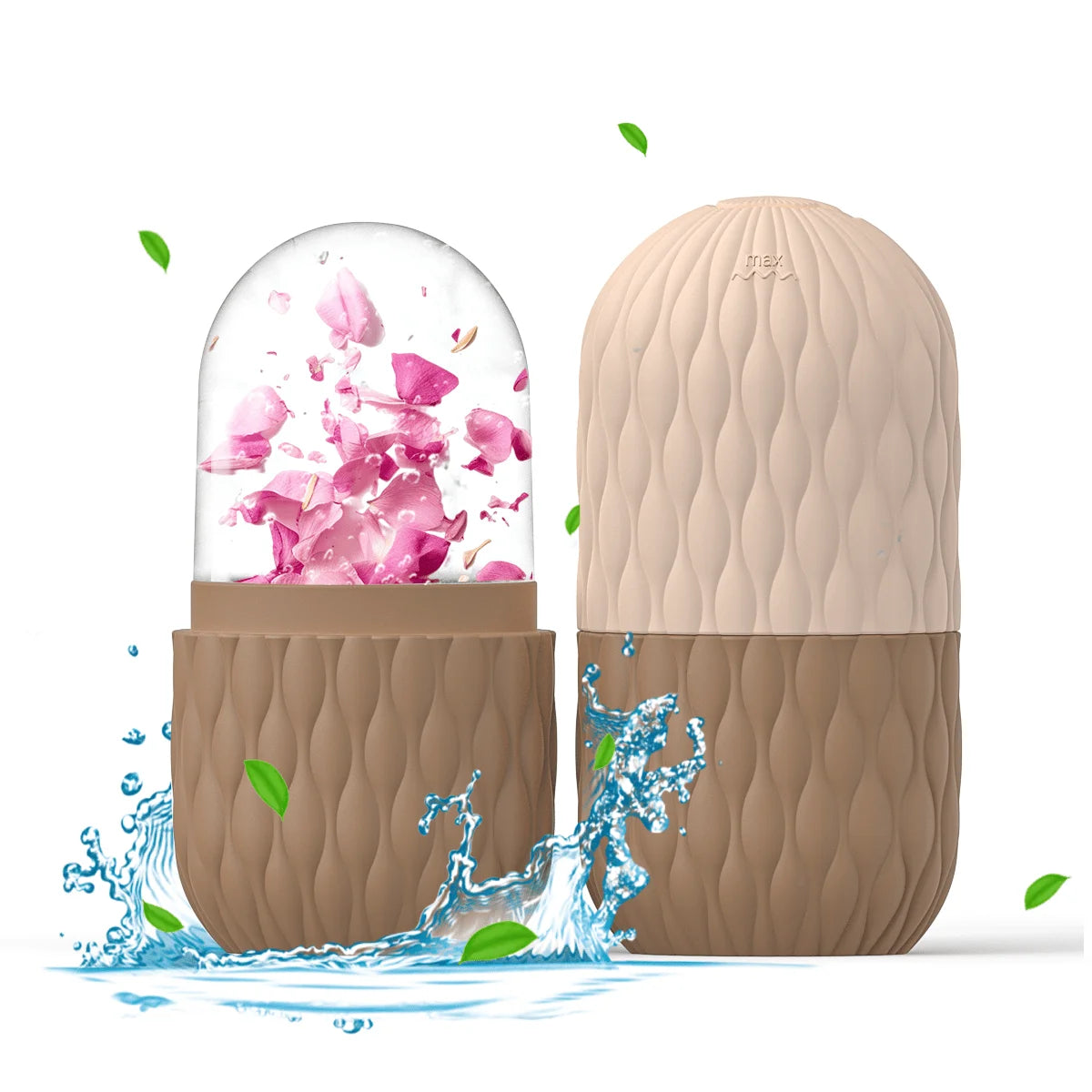 Ice Roller & Gua Sha Facial Sculpting Set
